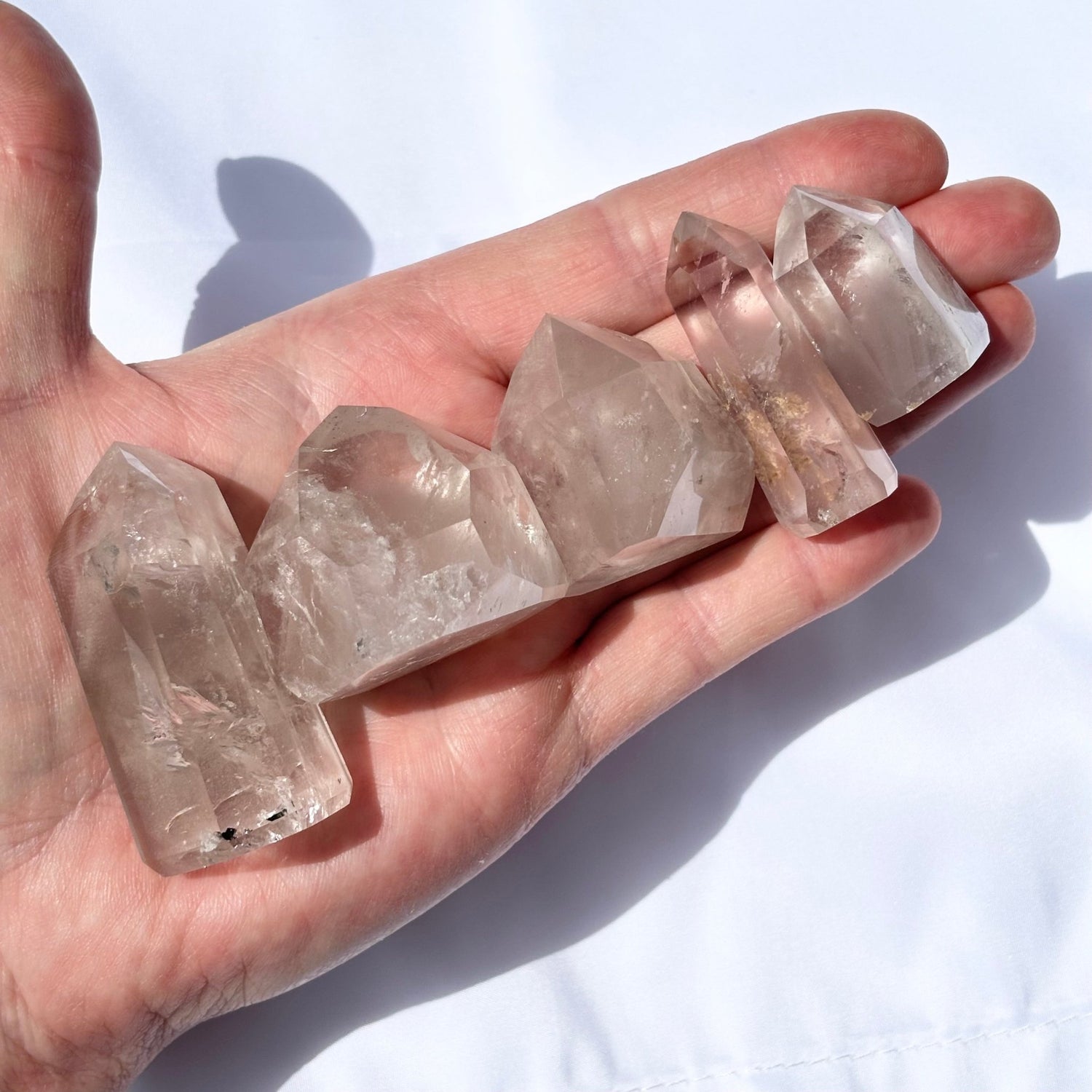 Pink Lithium Quartz Crystals - UK Wholesale Crystals