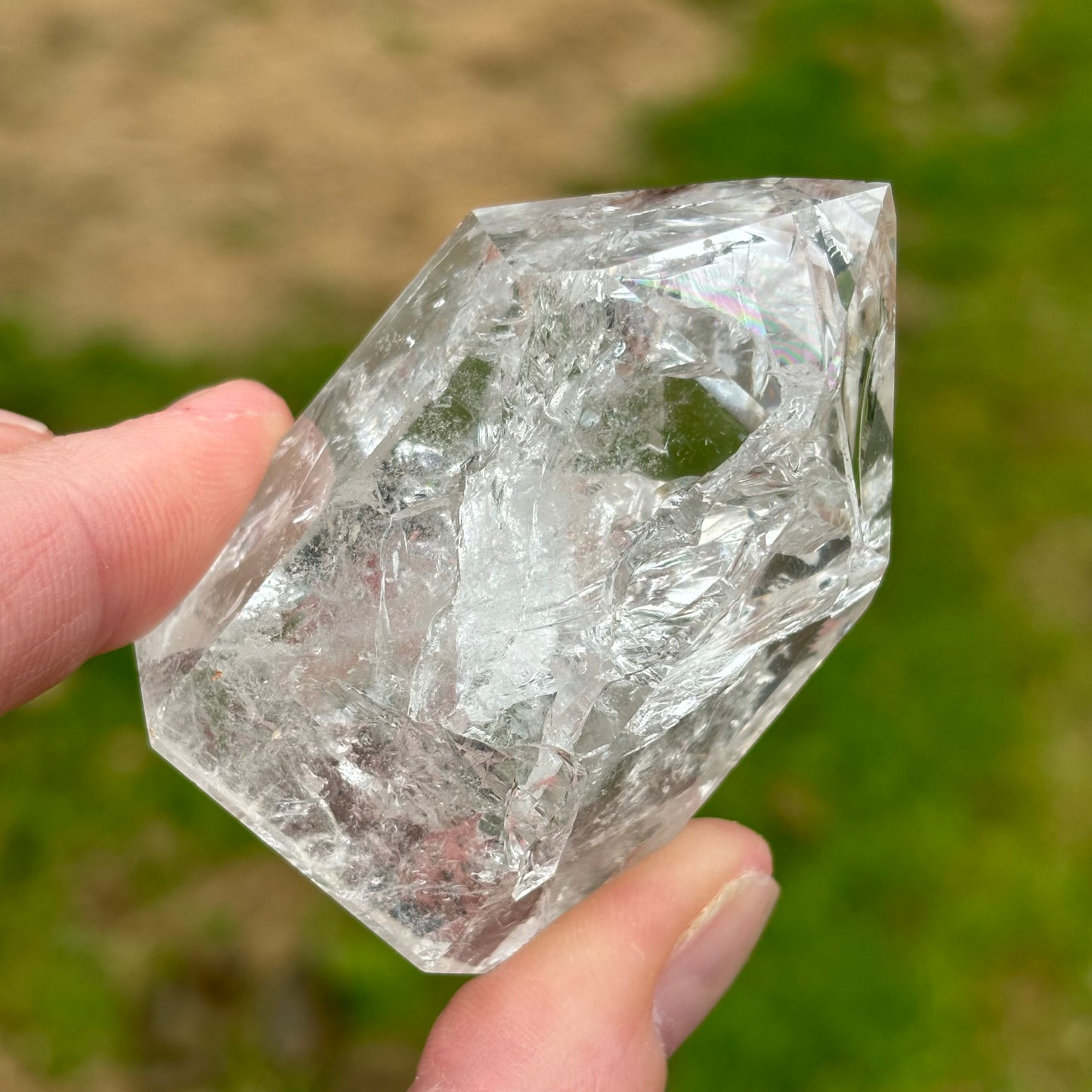 Brazilian Clear Quartz Points 364g 3 Pieces