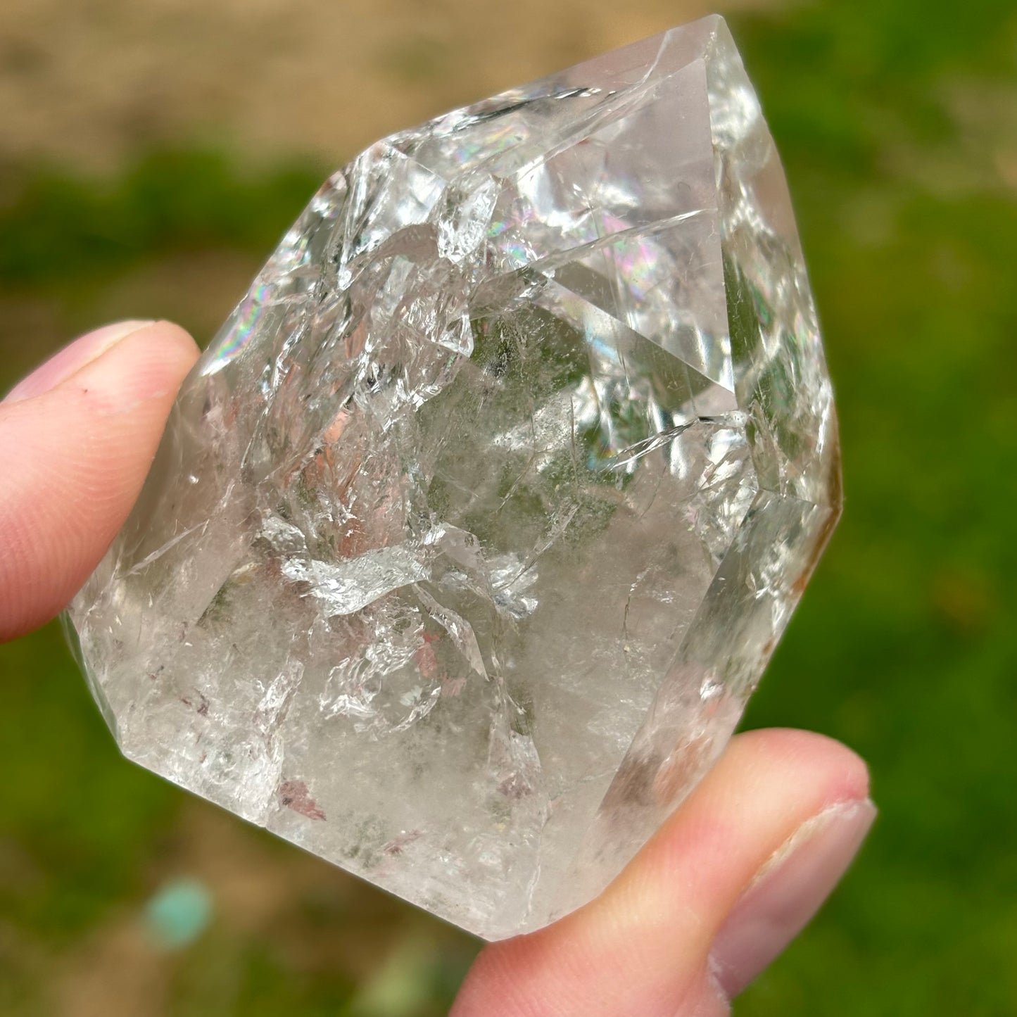 Brazilian Clear Quartz Points 364g 3 Pieces