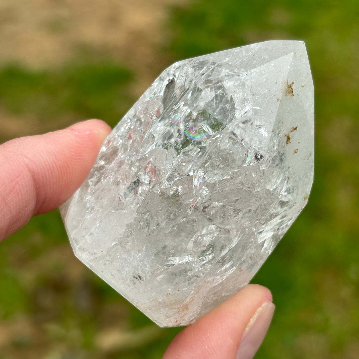 Brazilian Clear Quartz Points 364g 3 Pieces