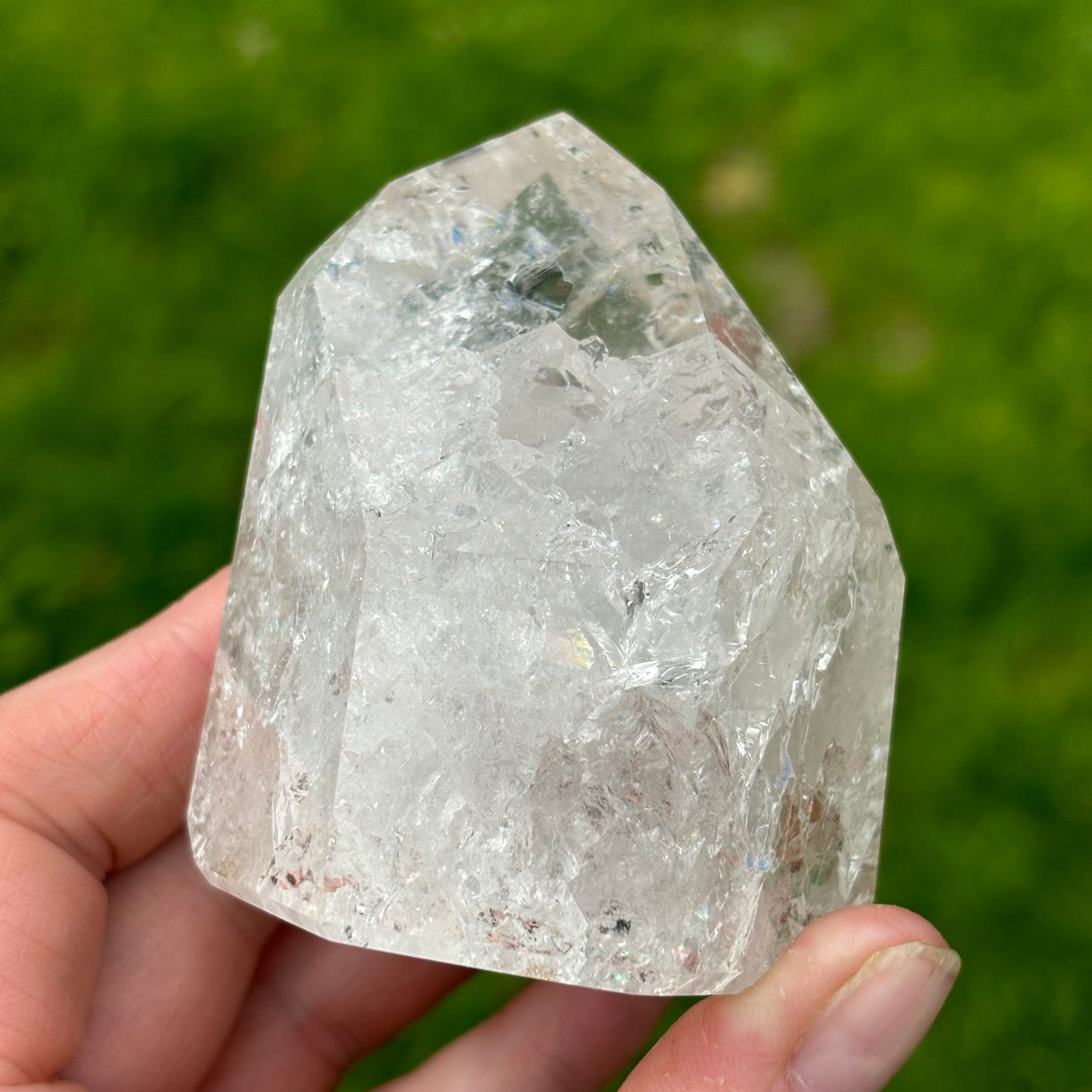 Brazilian Clear Quartz Point 337g