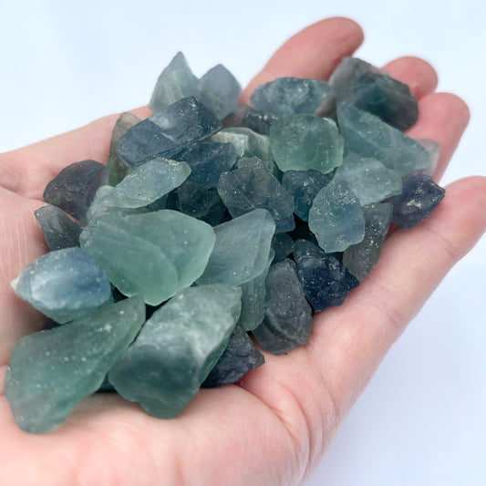 Small Raw Fluorite Crystal Chunks