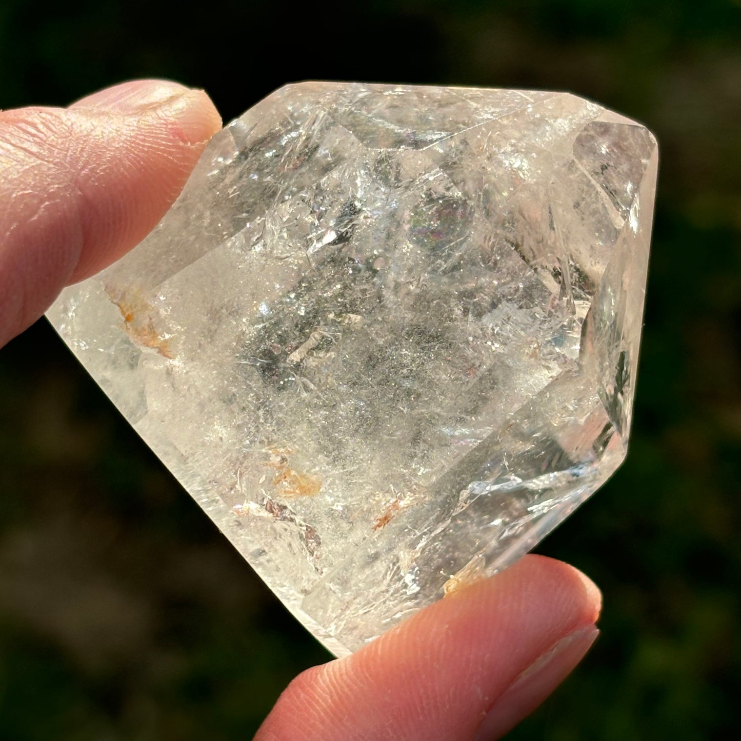 Brazilian Clear Quartz Points 537g 5 Pieces