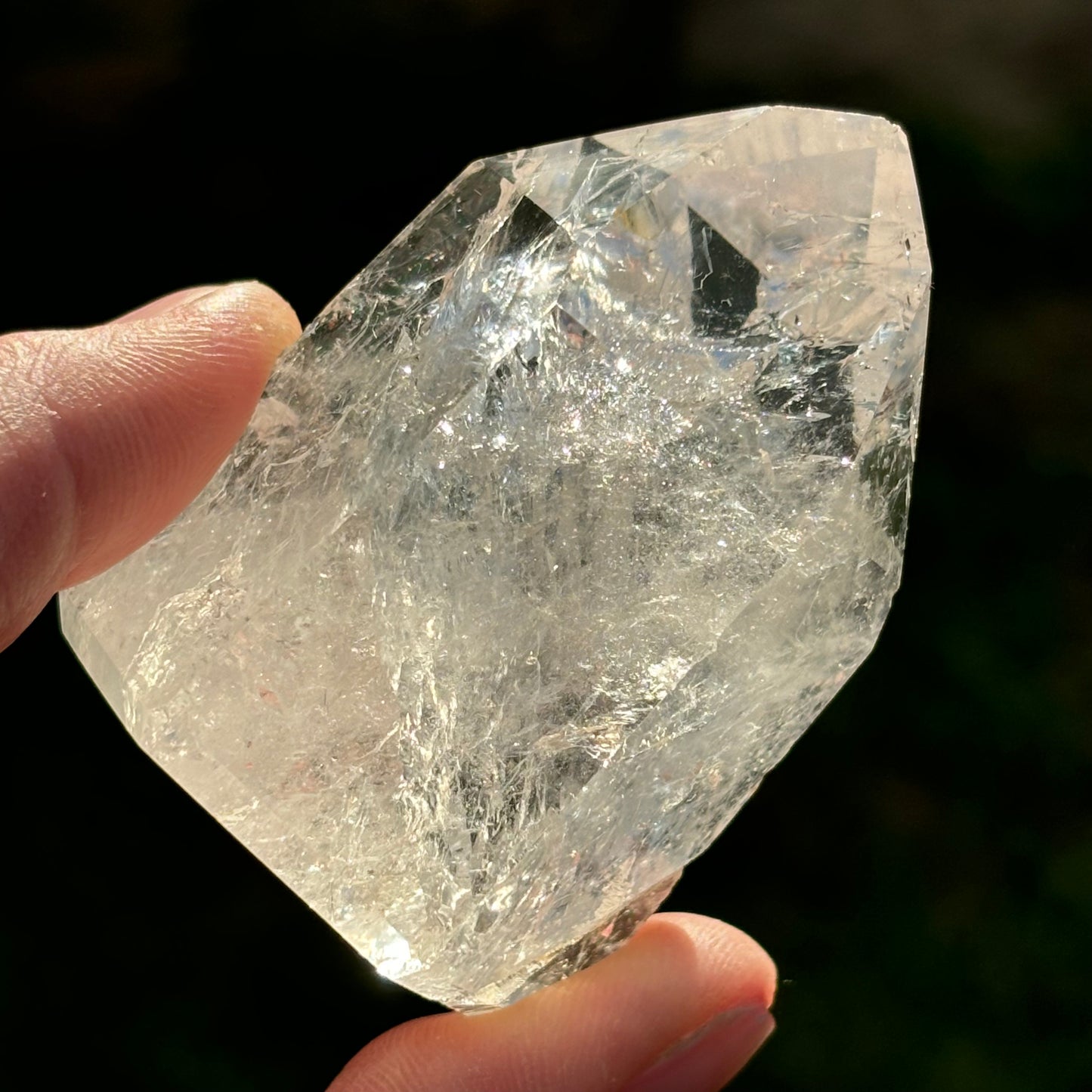 Brazilian Clear Quartz Points 516g 5 Pieces