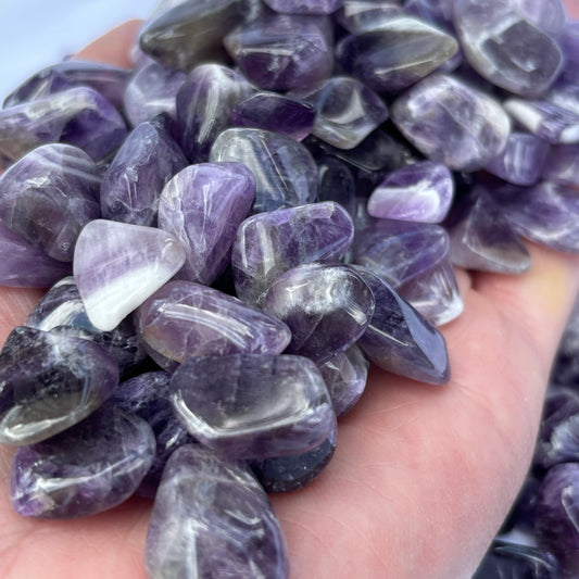 Small Dream Amethyst Tumblestones from UK Wholesale Crystals