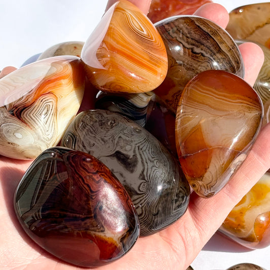 Sardonyx Palmstones