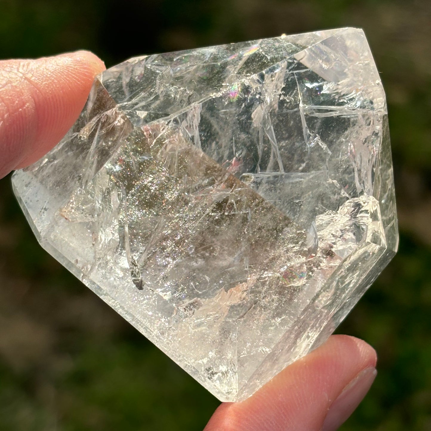 Brazilian Clear Quartz Points 537g 5 Pieces