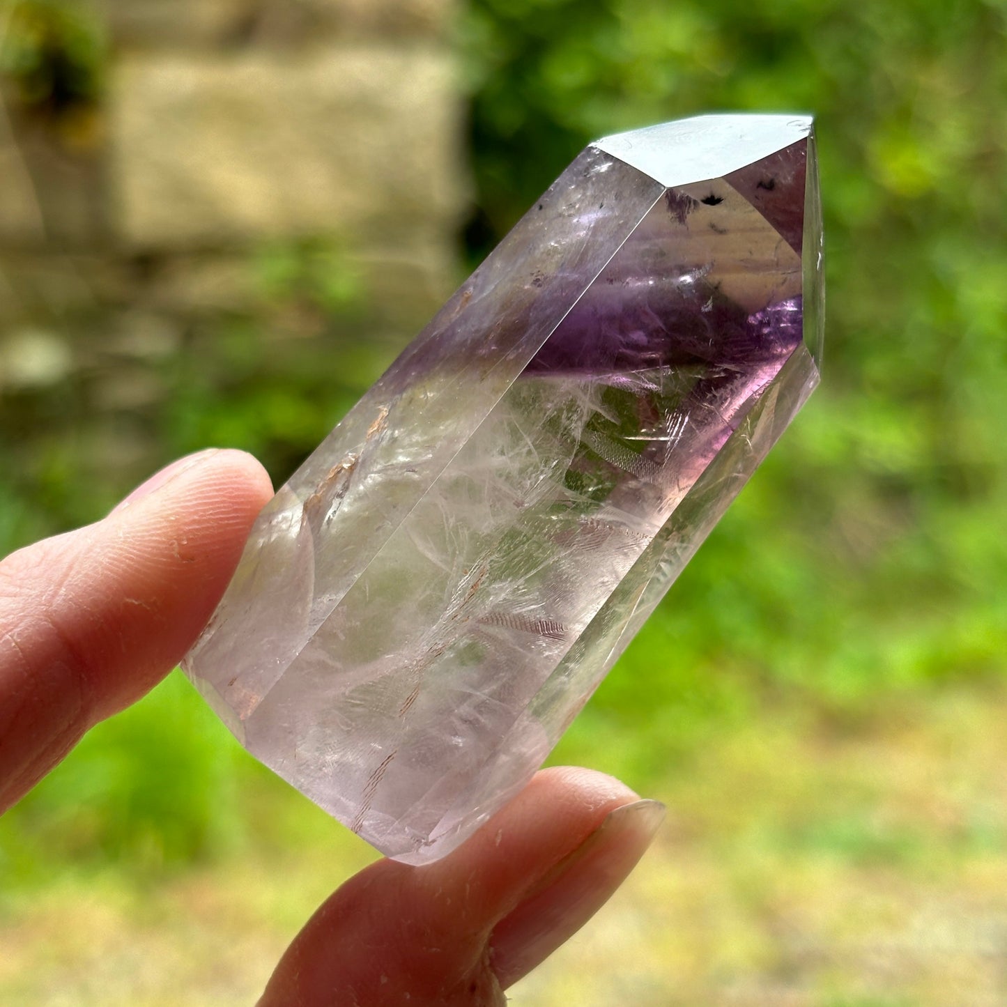 High Quality Brazilian Amethyst Points Bundle 275g 4 Pieces from UK Wholesale Crystals