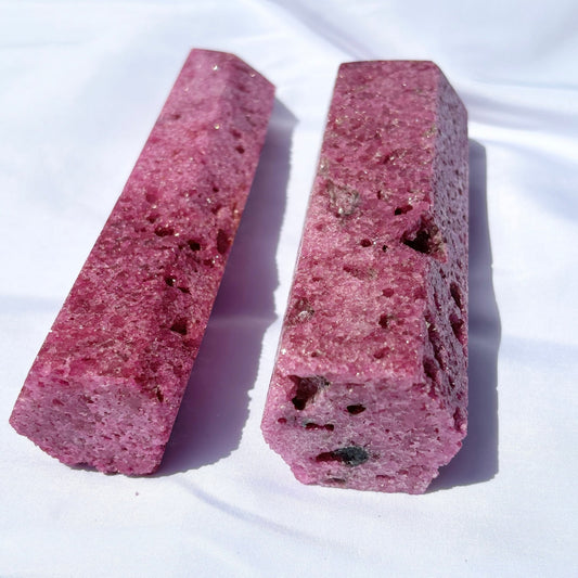 Honeycomb Ruby Towers Bundle #3 from UK Wholesale Crystals