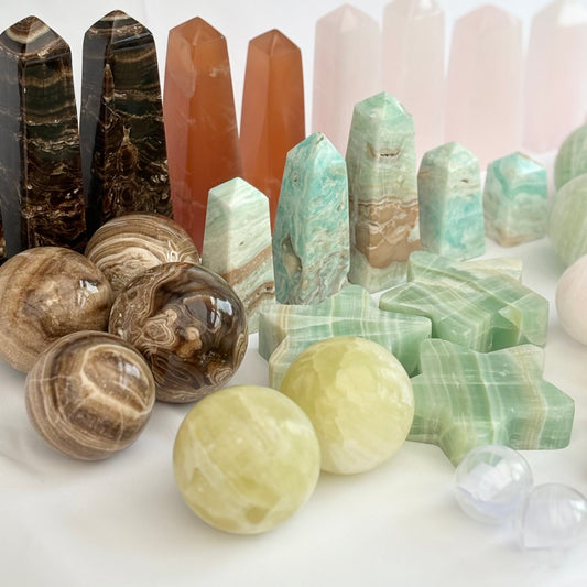 Mixed Calcite Starter Bundle from UK Wholesale Crystals